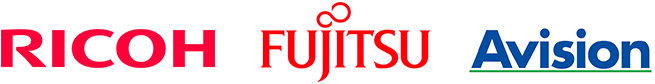 Logos Ricoh Fujitsu Avision